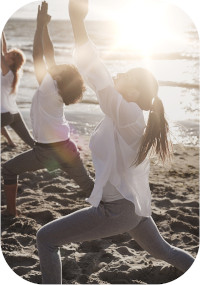Yoga on Beach